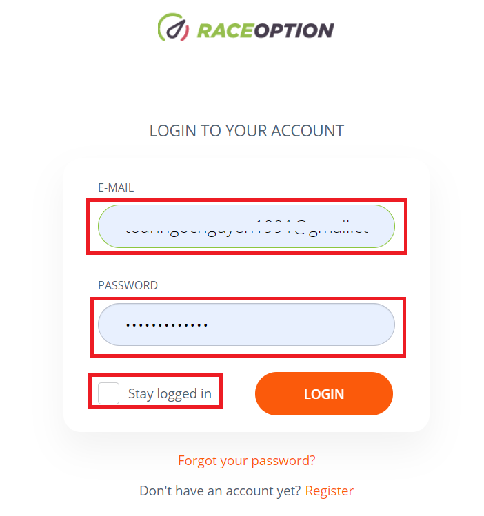 Raceoption এ কীভাবে সাইন আপ এবং লগইন অ্যাকাউন্ট করবেন Raceoption এ কীভাবে সাইন আপ এবং লগইন অ্যাকাউন্ট করবেন